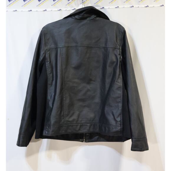 Maurices Jacket Women's Black Faux Leather Size 1x - Picture 5 of 5